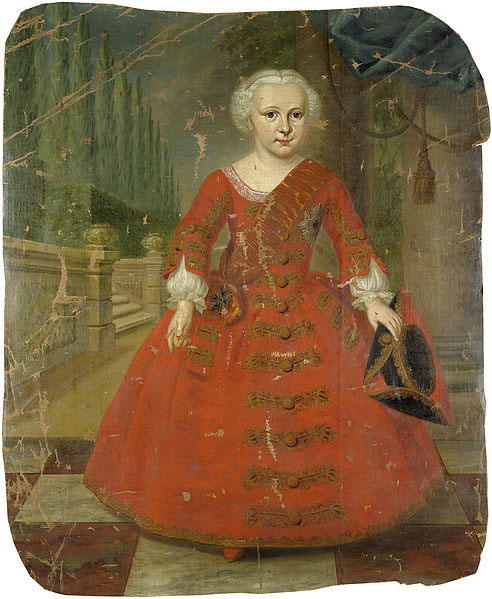 Portrait of Friedrich II of Prussia as a child